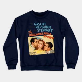 The Philadelphia Story Movie Poster Crewneck Sweatshirt